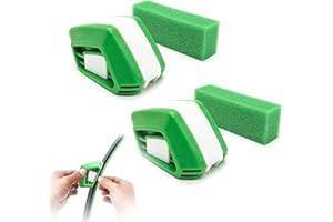 Forbabe Scheibenwischer Schneider 2 Stück Scheibenwischer Wischblattschneider mit Schwämme Schärfer Trimmer Reparatur Werkzeug Auto Abzieher Reinigungstücher