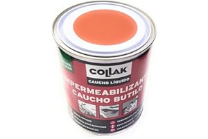 Collak 901 - Impermeabilizante caucho liquido teja 1kg