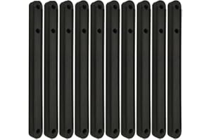 LVYXON Guide per cassetti, guide per cassetti in plastica, guide per armadietti, guide per cassetti, guide estraibili, estensione per cassetti per scanalature (10 pezzi, 180/235/298 mm)