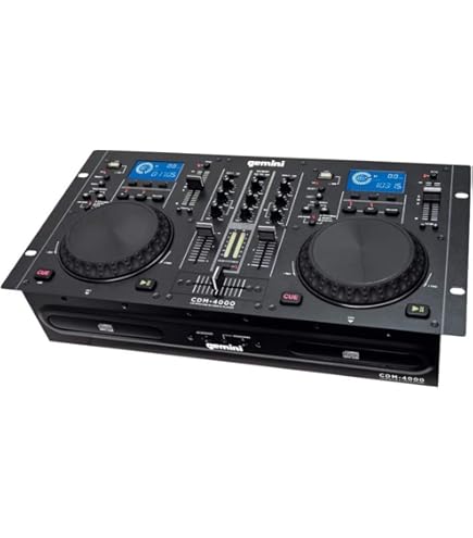 Gemini CDM-3650 Dual CD Mixing Console : Amazon.co.uk: Musical