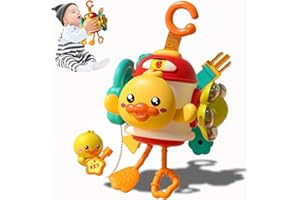 JoyPlus Giochi Bambini 1 Anno,Cubo Montessori attività Giocattoli per Bambini,6-in-1 Multifunzione Giochi Centri Educativi Infanzia Giocattoli, Regalo di Natale Compleanno per Bambini 1 2 3 Anno