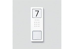 Siedle&Söhne Gehäuse-Oberteil CA 812-1/CA 850-1 W Signalweiß Montagezubehör für Türkommunikation 4056138002689