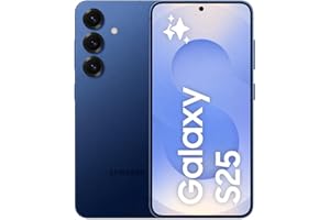 Samsung Galaxy S25 AI Smartphone, Galaxy AI, 12GB Memory, 256GB Storage, 50MP Camera, Navy, 3 Year Manufacturer Extended Warranty (UK Version)