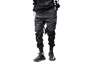 Aelfric Eden Męskie spodnie techniczne, bojówki, do joggingu, fajne, unisex, styl uliczny, spodnie, damskie, hip-hopowe, na co dzień