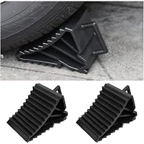 Cales De Roue JOYZAN - Bloc Antidérapant Pour Voiture, Remorque, Camping-car | 2 Pièces | ABS Robuste