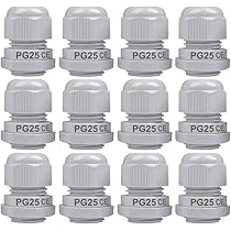 XYWHPGV 60 Pièces PG9 Presse-étoupe Connecteur étanche Presse