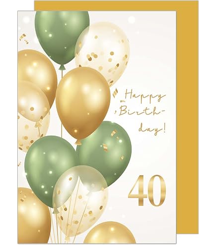 Edition Seidel Biglietto di auguri per il 60 compleanno con busta