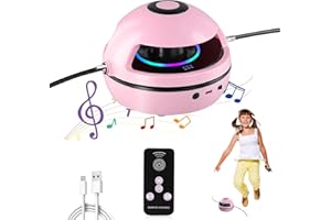 Infreecs Elektroniczna skakanka dla dzieci, inteligentna skakanka z pilotem zdalnego sterowania, ekran LED, 1-10 stopni prędkości