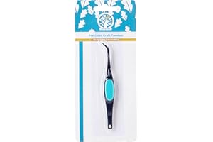 Oakwood Archer Precision Craft Tweezers, Blue, One