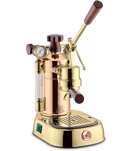 La Pavoni Stradivari PSW-16 Chrome And Wood 16-Cup Lever Espresso Machine - Crema Crafters - The