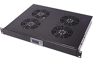 CABLEMATIC RackMatic - Kit de ventilación con termostato para armario rack 19" de 4 ventiladores de 120mm