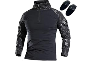 ATAIRSOFT männer BDU Combat Langarm Tarnhemd Mit Ellbogenschutz Schutz für Militärische Armee Airsoft