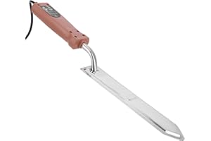 Fybida Outils d'apiculture de Fonction de mémoire 9.8x2.0in Couteau de débouchure d'équipement(220V, European Standard)