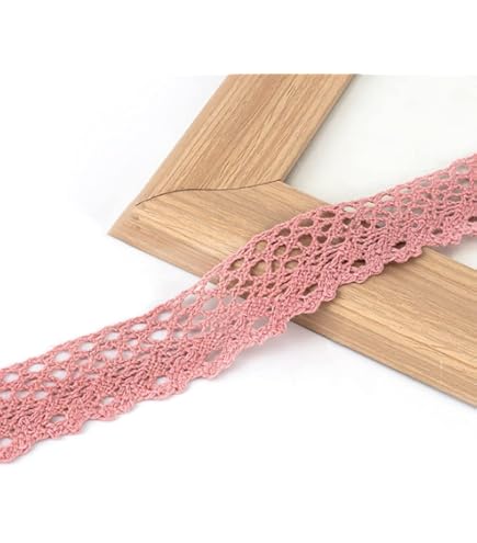 Klöppelspitze 3m Baumwolle - 12mm Breit Für Nähen & Basteln