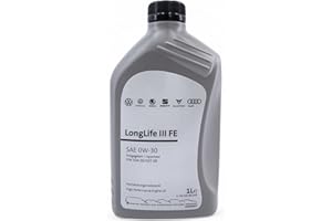 LUBRIALPHA - Olio Motore LongLife III 0W-30 | Per VW Benzina e Diesel | Specifica VW 504 00/507 00 | Compatibile con 0W30 | Viscosità 0W-30 | 1 lt, Olio 5W-30 LL