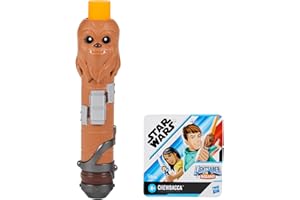Star Wars Lightsaber Squad Chewbacca, Extendable Yellow Lightsaber, Toys for Kids