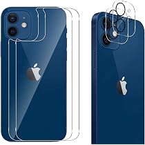 Pellicola Protettiva Posteriore E Laterale Per IPhone 12 Mini – 2 Pezzi, Colore Nero Opaco, Effetto Skin 3M – Protezione Fotocamera Inclusa - 5