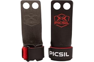 ‎PICSIL PICSIL RX Carbon Grips, Crosstraining Hand Grips für Gewichtheben, Handschuhe für Muscleups, Pull Ups, Gymnastik, Verhindert Blasen und Risse, Für Männer und Frauen
