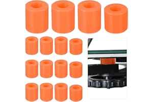 DAOKAI Silikonowa kolumna poziomująca do drukarki 3D, 16 mm, 18 mm, heatbed, silikonowa, do poziomowania, odporna na wysokie temperatury, do Ender 3/Ender 3 V2, seria CR-10