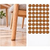 Yapışkanlı Ke&ccedil;e Ped, Kahverengi, Yuvarlak, Sandalye Koltuk Ayağı i&ccedil;in, Zemin Koruma, G&uuml;r&uuml;lt&uuml; &Ouml;nleme (20mm)