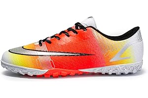 IFIKK Chaussures de Football Crampons Homme Professionnel Spike Chaussure de Foot Adulte Enfant Antidérapant Entraîneurs de Football Chaussures pour Adolescents Football Boots