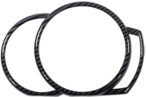 OTUFAN Garniture De Cadre De Panneau De Tableau De Bord Accessoires De Voiture Intérieur En Fibre De Carbone Style Facelift Remplacement De Mise à Niveau Pour MINI Cooper Hatchback F54 F55 F56 F57 2014-2023