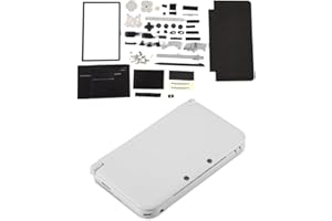 Pwshymi Replecement Case, Kunststoff, einfache Installation, professionelle Kompletthülle, stabil, kompakt für Nintendo 3DS XL (weiß) Elektronische Spiele und Peripheriegeräte