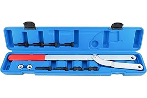 FreeTec Kit d'outils d'embrayage Support de poulie d'arbre à cames Support Universel pour poulie et Ventilateur d'embrayage