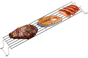 COGRICHBF Spirit E210 Warming Rack for Weber Spirit 200 E210 S210 E220 S220 Gas Grill with Front Control, Stainless Steel Grill Rack for Weber Spirit & GS4 Spirit II 200 Accessories, 69866 67026