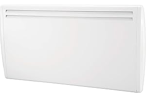 Haverland - Émetteur de Chauffage en céramique Medusa 2000W/ Faible consommation/3 programmes pré-enregistrés de série/Thermostat avec écran LCD/Connexion directe au réseau électrique.