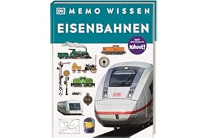 memo Wissen. Eisenbahnen: Dampfloks, Luxuszüge, ICE: Kompetentes Sachwissen und kahoot-Quizfragen. Für Kinder ab 8 Jahren