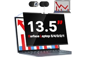 ZOEGAA Filtro Privacy da 13.5 pollici per Surface, Schermo Protettivo Magnetico Rimovibile per Surface Laptop 3/4/5