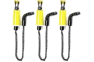 TJR Tackle 3 Bobbins Bite Indicators Carp fishing Tackle for Bite Alarms and bank sticks