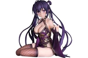 CIYOULIO Cheongsam Figurine anime Tougetsu Matsuri Statue Manga Fille Figurines Décoration Anime Sculpture Cadeau Figurine mignonne Objet de collection