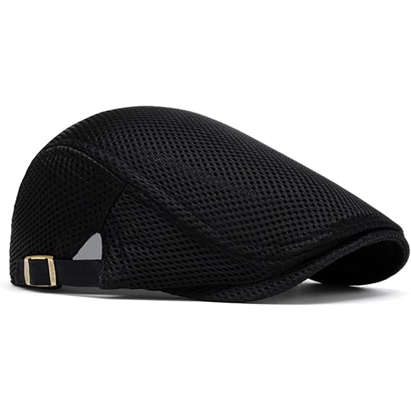 Ademende Platte Pet Voor Heren - Gatsby Baret Zomerpet Newsboy