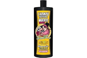 Dona Flora - Shampooing Muerte Súbita - 1000ml - Réparation Immédiate pour Cheveux Abîmés - Brillance, Douceur et Force Immédiate