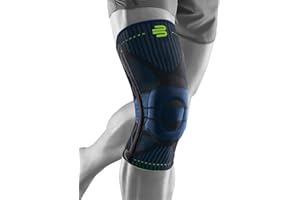 Bauerfeind Genouillère „Knee Support“ avec Anneau en Silicone, Droit/Gauche