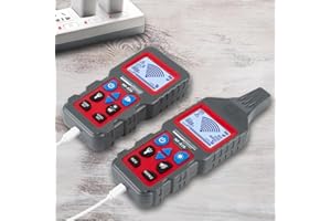 QDTimes Cable tester NOYAFA NF-826, High Voltage Wire Tracker, Portable Telephone Cable Locator, Underground Pipe Detector, Professional Cable Finder