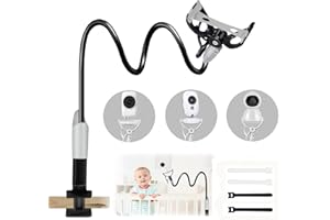 KONEKEL Soporte Camara Vigilancia Bebe,Soporte para Vigilabebés Cámara Universal,Soporte para Monitor del bebé Ajustable Compatible con HelloBaby Philips Avent Motorola Babyphone.