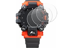 brotect Pellicola Protettiva Vetro per Casio G-Shock GW-9500 Protezione Schermo (3 Pezzi) [Durezza Estrema 9H, Chiaro]