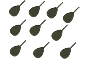 CARP-CORNER 10x Carp Fishing Weights 1.5oz 2oz 2.5oz 3oz 3.5oz Inline Style NGT