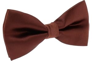 SHIPITNOW Noeud Papillon Satin Prénoué Homme – 30 Coloris – Mariage, Cérémonie, Soirée – Accessoire Élégant Costume – Tour de Cou Réglable avec Fermoir Discret – Coupe Moderne 12cm x 6cm – Pour Adulte