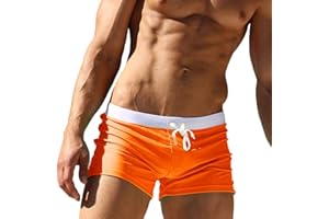 EDOTON Bañador para Hombre, Pantalones Cortos Impermeables Pantalones Cortos de Surf Pantalones de Natación