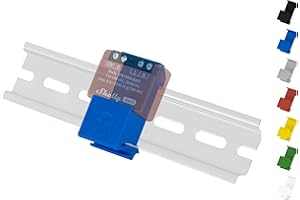 SHELLY HUTSCHIENENHALTER PW3D Supporto per guida DIN per Shelly-Mini (35 mm) (blu Prime)