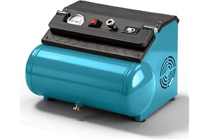 Batterikompressor tryckluftskompressor, kompatibel med Makita 18 V, 8 l luftkompressor, 8 bar, arbetstryck med batteriindikat