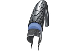 Schwalbe Marathon Plus SmartGuard Tyre, Black/Reflective