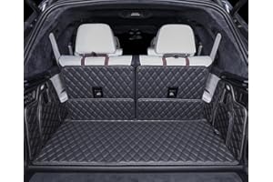 ZYCHUANGYING Kofferraummatte für BMW X7, X7, 2 + 2 + 2 Sitzer, Kofferraumauskleidung, vollständige Abdeckung, XPE-Leder, 3D-Lasermessung (Kofferraummatte, Rückenlehnenmatte, beide Seitenwände)