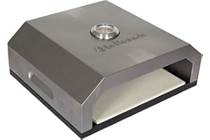 La Hacienda BBQ Pizzaofen Edelstahl Stainless Steel, 35x40x15cm