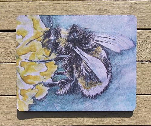 Bumble Bee Mousemat / Mousepad - Bee Gift