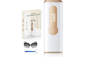 HAARLOSY IPL Geräte Haarentfernung Laser mit Gefrierfunktion,9 Energiestufen und 3 Funktionen-HR/SC/RA,999,900 Lichtimpulse Schmerzlose Haarentfernung Laser für Männer, Frauen, Körper,Beine,Achseln